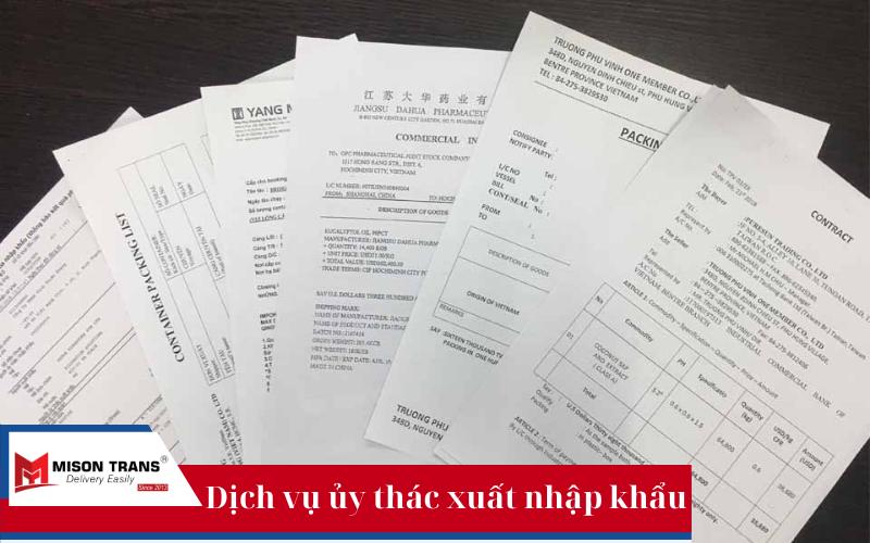 Chứng từ xuất nhập khẩu là gì