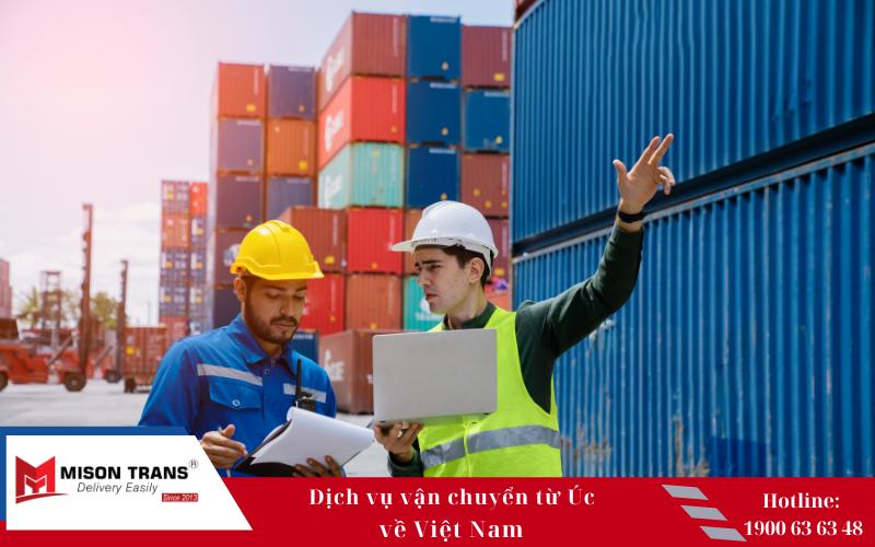 Mison Trans - Công ty chuyển hàng từ Úc về Việt Nam uy tín