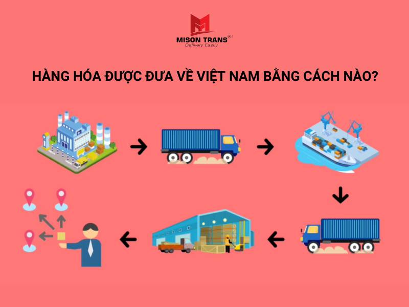 Làm thế nào để có thể đưa hàng hóa về Việt Nam?