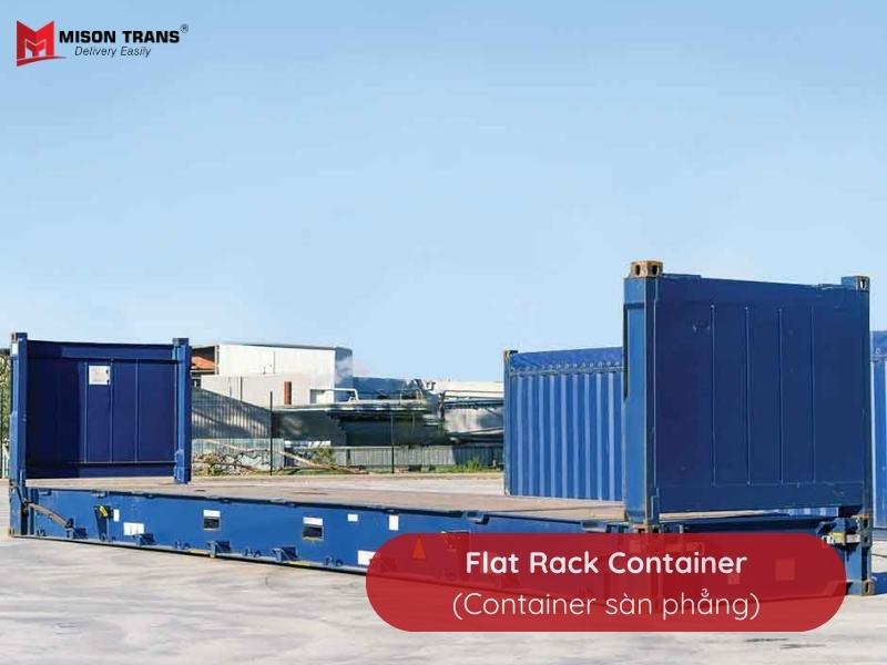 Flat Rack Container (Container sàn phẳng)