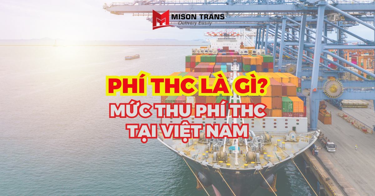 Phí THC là gì trong xuất nhập khẩu? Các mức thu phí THC tại Việt Nam