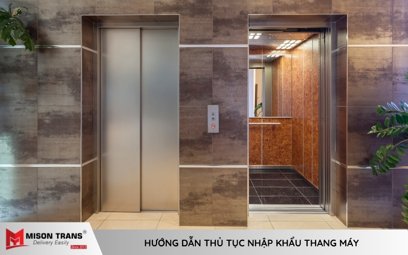 Phân loại thang máy nhập khẩu trước khi làm thủ tục