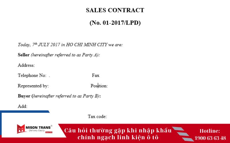 Cần những chứng từ gì để nhập khẩu chính ngạch linh kiện ô tô