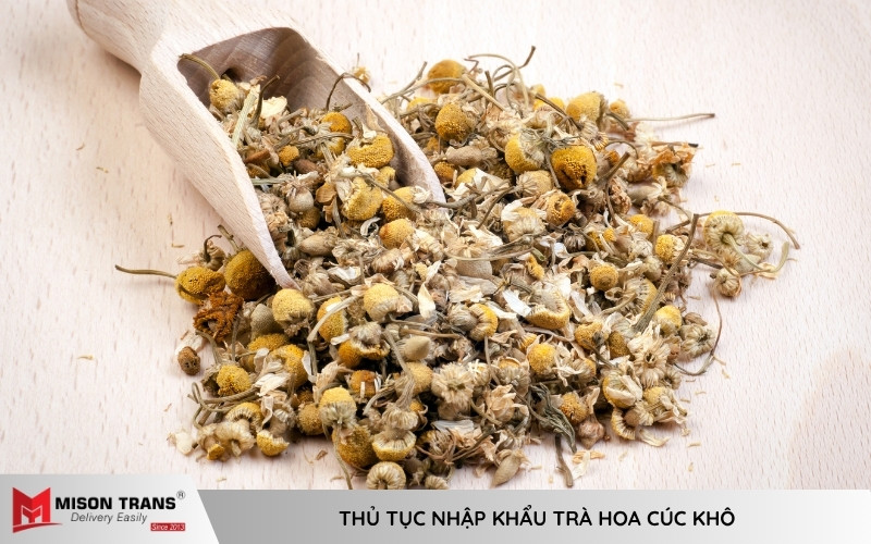 Mã HS và thuế nhập khẩu tham khảo cho trà hoa cúc khô