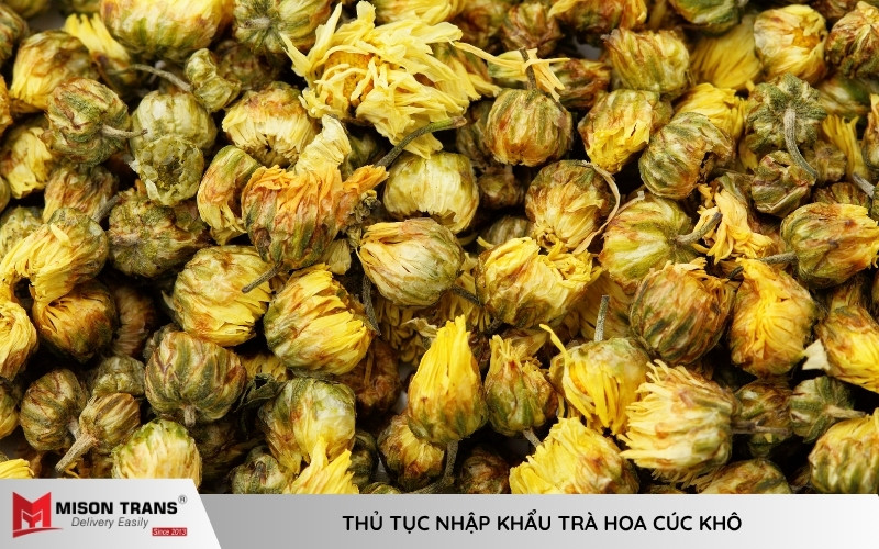 Những lỗi thường gặp khi nhập khẩu trà hoa cúc khô
